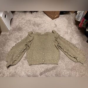 Ulla Johnson Myrna Gold tone Cardigan